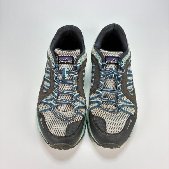 Patagonia Fore Runner Evo Dark Gray Brown Trail Running Shoes Women’s Size 7 - Picture 3 of 11